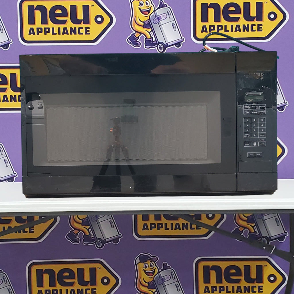 Pictures of Amana Black 1.6 cu. ft. Over the Range Microwave AMV2307PFB - Open Box - Neu Appliance Outlet - Discount Appliance Outlet in Austin, Tx