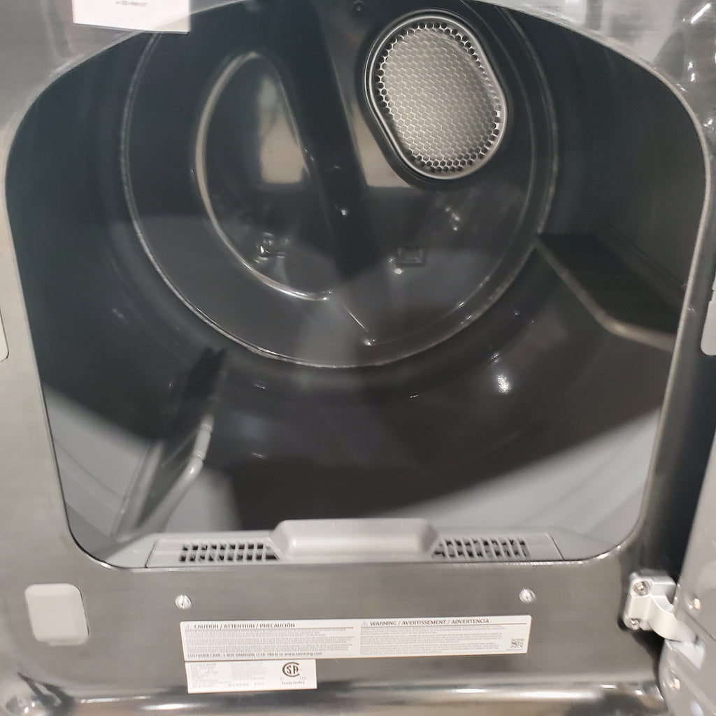 Pictures of Samsung Brushed Black 7.4 cu. ft. Smart Electric Dryer with Sensor Dry DVE47CG3500V - Scratch & Dent - Minor - Neu Appliance Outlet - Discount Appliance Outlet in Austin, Tx