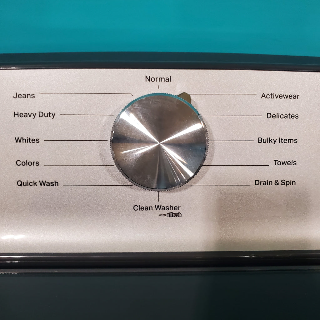 Pictures of Maytag Volcano Black Pet Pro Top Load 4.7 cu. ft. Washer with Deep Fill option and Built-in Water Faucet MVW6500MBK - Scratch & Dent - Minor - Neu Appliance Outlet - Discount Appliance Outlet in Austin, Tx