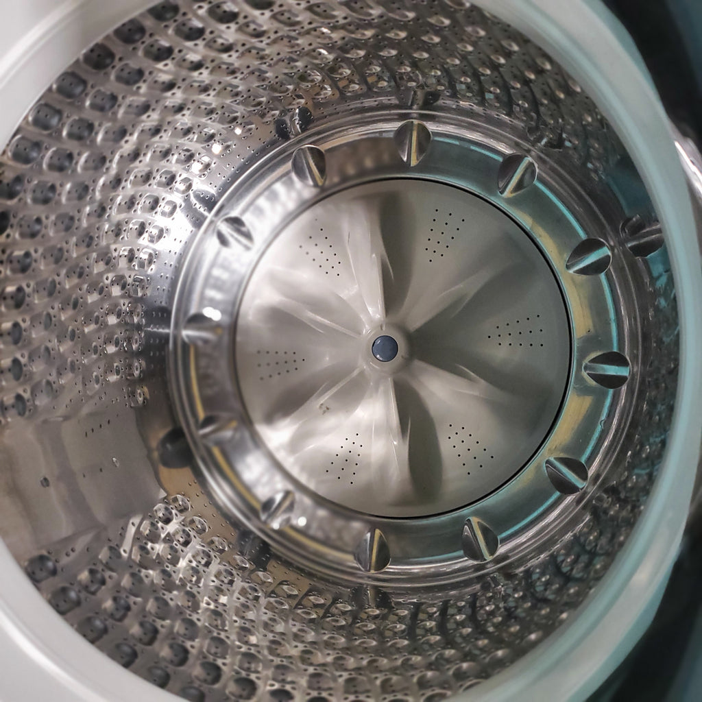 Pictures of Black Stainless Steel ENERGY STAR Samsung 5.0 cu. ft. Top Load Washer with Active Water Jet - Scratch & Dent - Minor - Neu Appliance Outlet - Discount Appliance Outlet in Austin, Tx