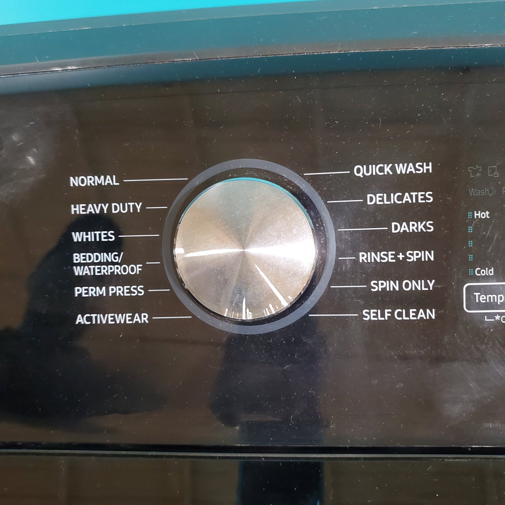 Pictures of Black Stainless Steel ENERGY STAR Samsung 5.0 cu. ft. Top Load Washer with Active Water Jet - Scratch & Dent - Minor - Neu Appliance Outlet - Discount Appliance Outlet in Austin, Tx