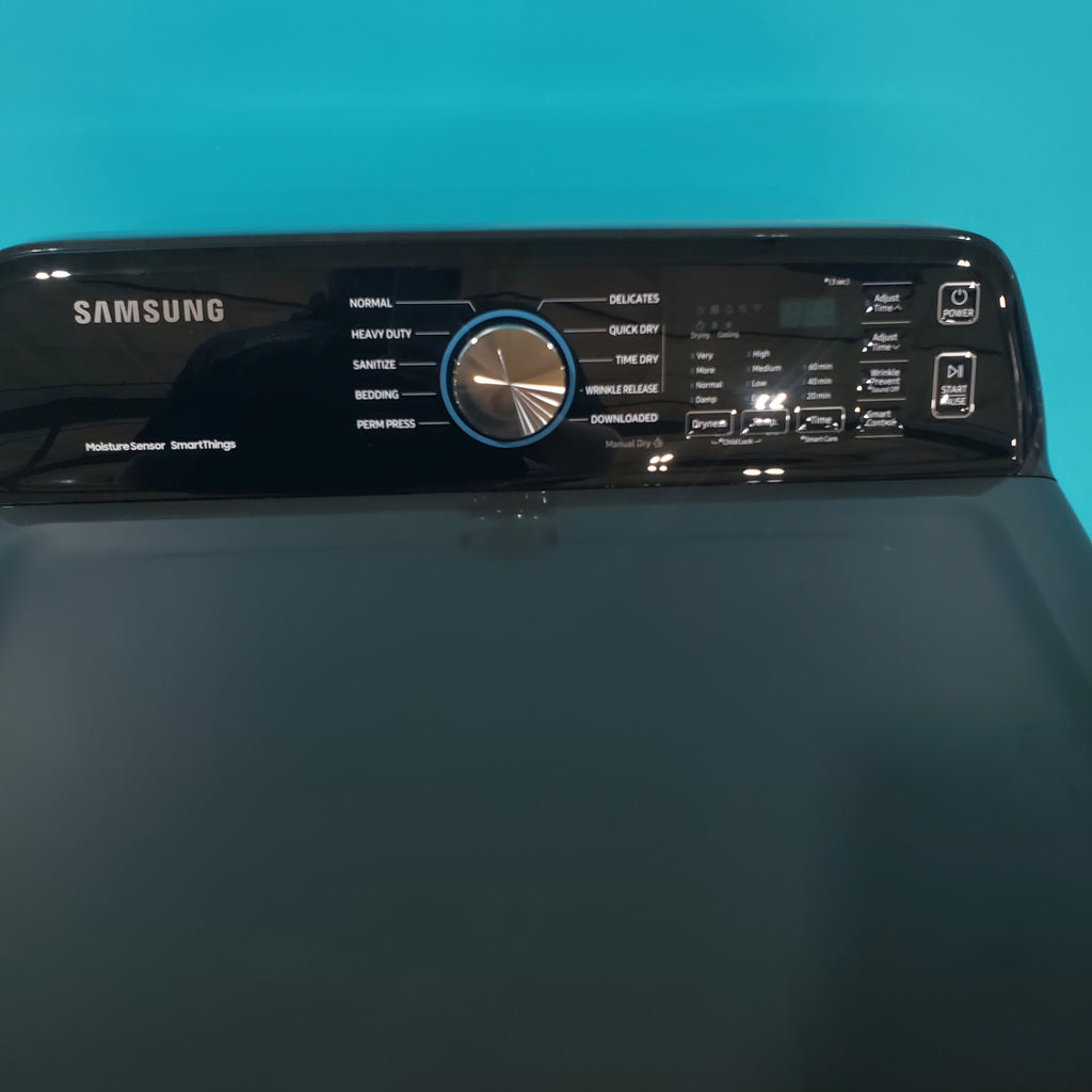 Pictures of Samsung Brushed Black 7.4 cu. ft. Smart Electric Dryer with Sensor Dry DVE47CG3500V - Open Box - Neu Appliance Outlet - Discount Appliance Outlet in Austin, Tx