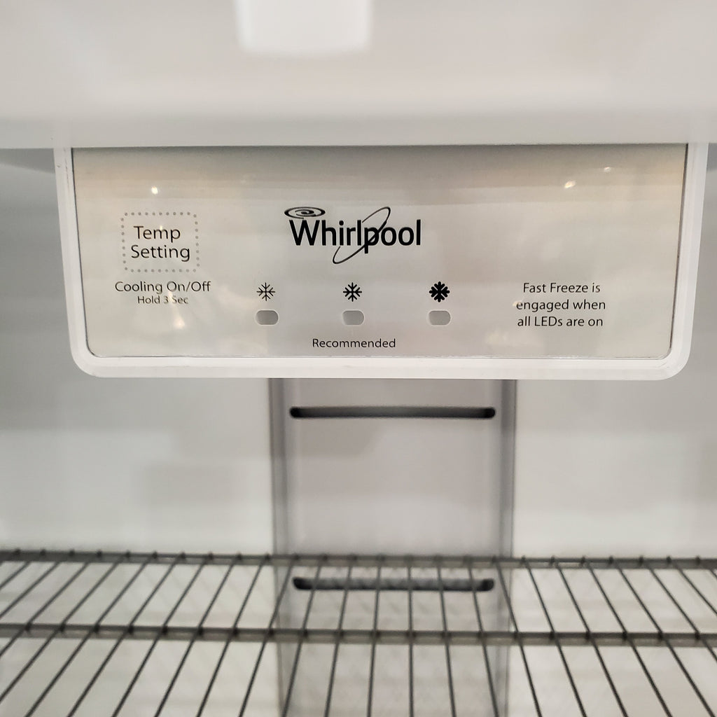 Pictures of Whirlpool 20 cu. ft. Upright Freezer with LED Lighting with Fast Freeze WZF34X20DW - Scratch & Dent - Minor - Neu Appliance Outlet - Discount Appliance Outlet in Austin, Tx