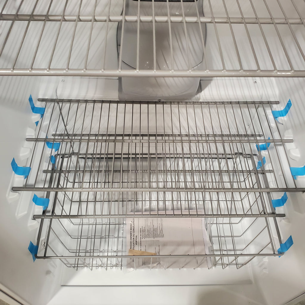 Pictures of Whirlpool 20 cu. ft. Upright Freezer with LED Lighting with Fast Freeze WZF34X20DW - Scratch & Dent - Minor - Neu Appliance Outlet - Discount Appliance Outlet in Austin, Tx