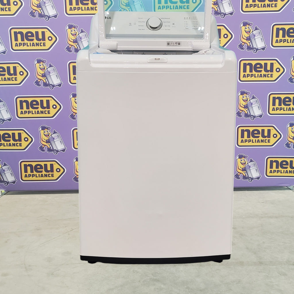 Pictures of ENERGY STAR LG 4.1 cu. ft. Top Load Washing Machine with 4-Way Agitator WT6105CW - New - Neu Appliance Outlet - Discount Appliance Outlet in Austin, Tx