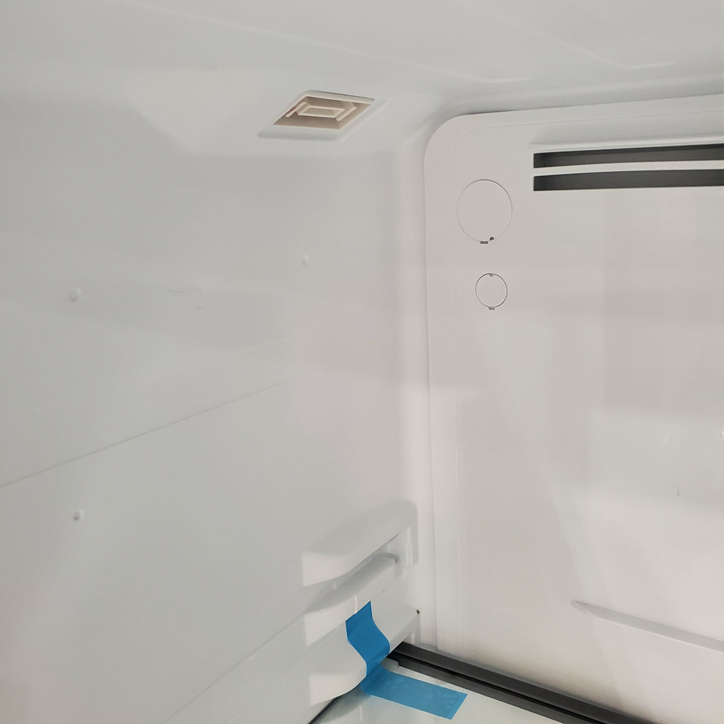 Pictures of Black ENERGY STAR Midea 18.1 cu. ft. Top Freezer Refrigerator with Reversible Door - Scratch & Dent - Minor - Neu Appliance Outlet - Discount Appliance Outlet in Austin, Tx