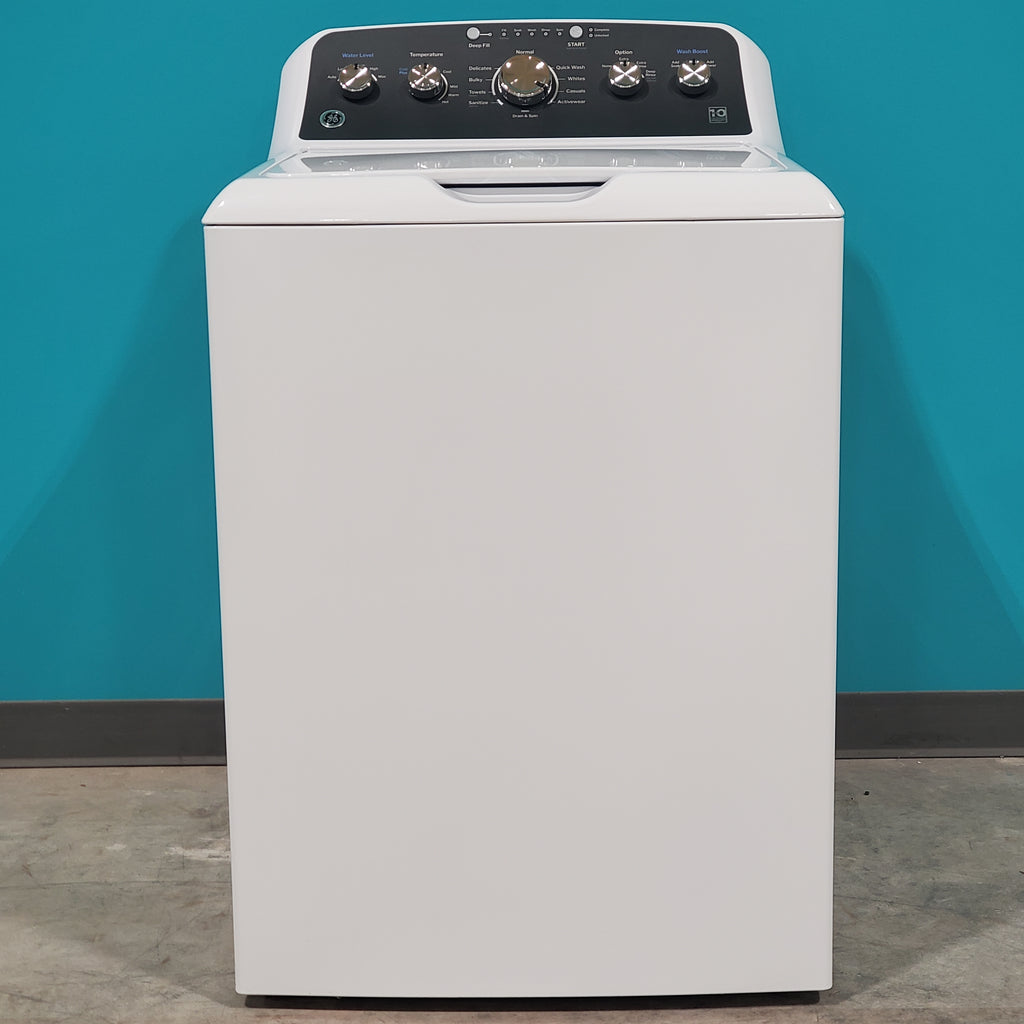 Pictures of GE 4.5 cu. ft. Capacity Washer with Stainless Steel Basket, Cold Plus and Wash Boost - Open Box - Neu Appliance Outlet - Discount Appliance Outlet in Austin, Tx