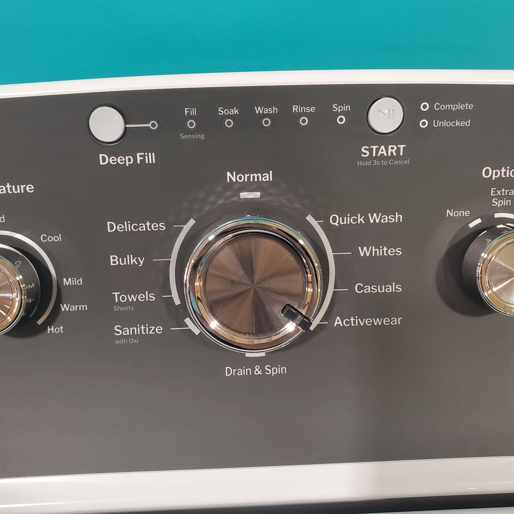 Pictures of GE 4.5 cu. ft. Capacity Washer with Stainless Steel Basket, Cold Plus and Wash Boost - Open Box - Neu Appliance Outlet - Discount Appliance Outlet in Austin, Tx