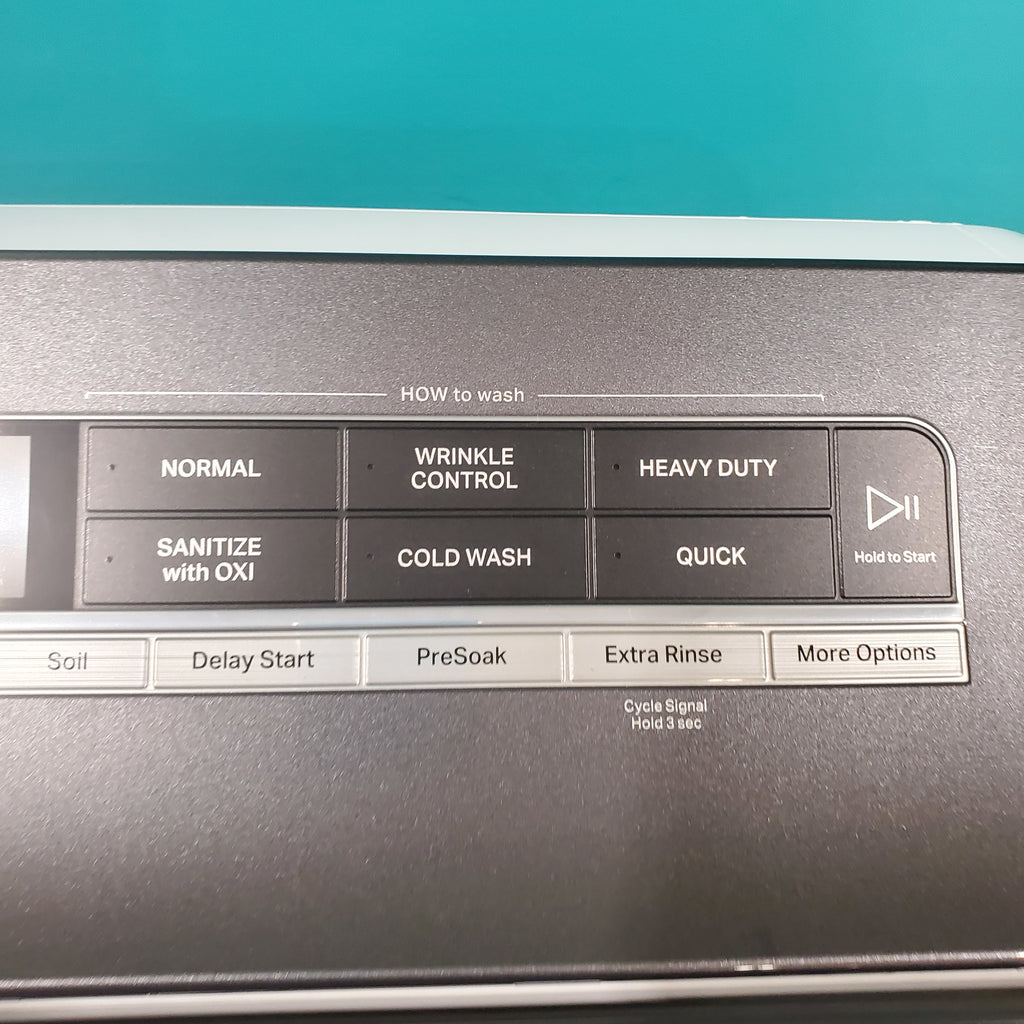 Pictures of ENERGY STAR Whirlpool 5.2 - 5.3 cu. ft. Smart Top Load Washing Machine with 2 in 1 Removable Agitator WTW8127LW and 7.4 cu. ft. Electric Dryer with Hamper Door WED8127LW - Open Box - Neu Appliance Outlet - Discount Appliance Outlet in Austin, Tx