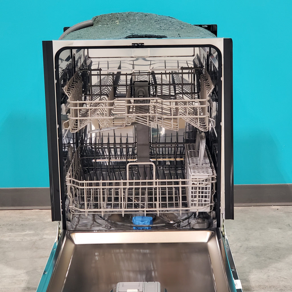 Pictures of Midea Front Control 24" Dishwasher with Stainless Steel Tub and Interior LED Light MDF24P2BWW - Open Box - Neu Appliance Outlet - Discount Appliance Outlet in Austin, Tx