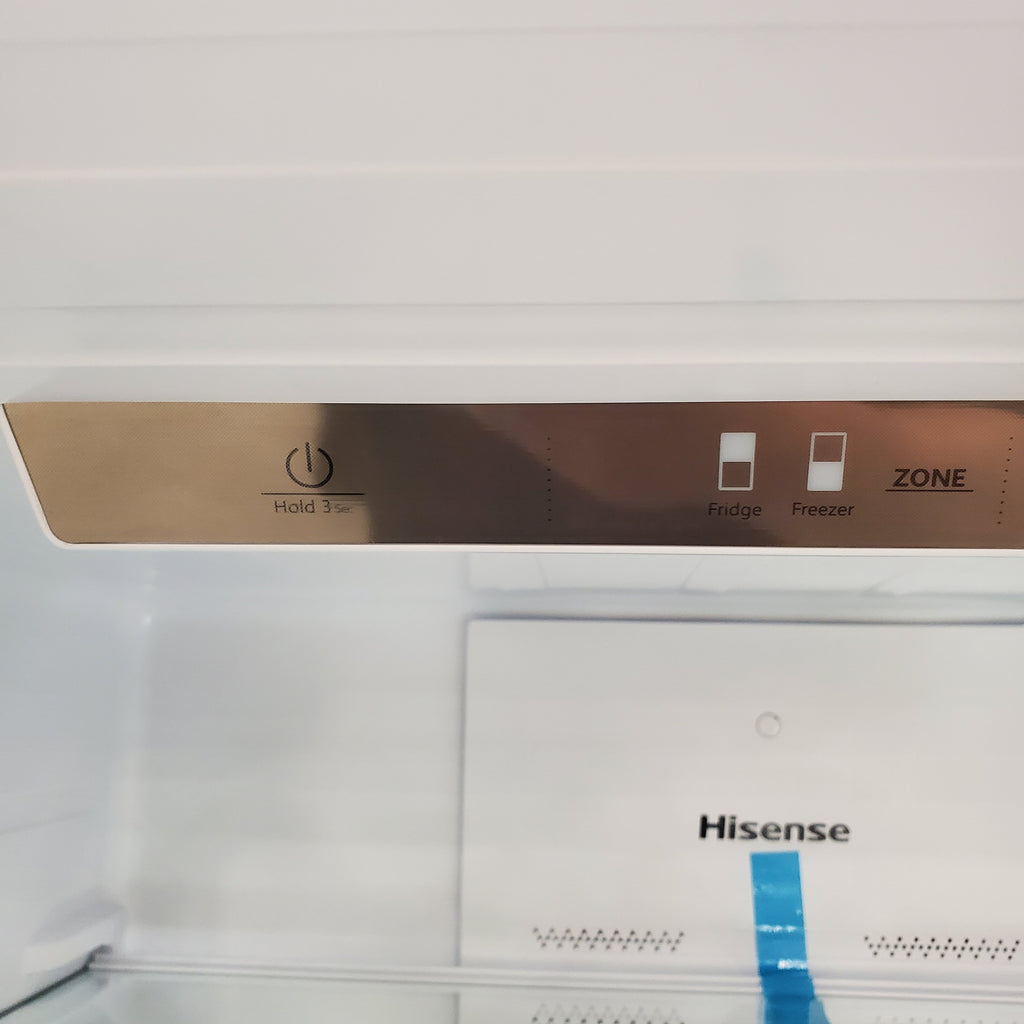 Pictures of Hisense Fingerprint Resistant Stainless Steel 17.2 cu. ft. Refrigerator with Bottom Mount Freezer HRB171N6ASE - Open Box - Neu Appliance Outlet - Discount Appliance Outlet in Austin, Tx