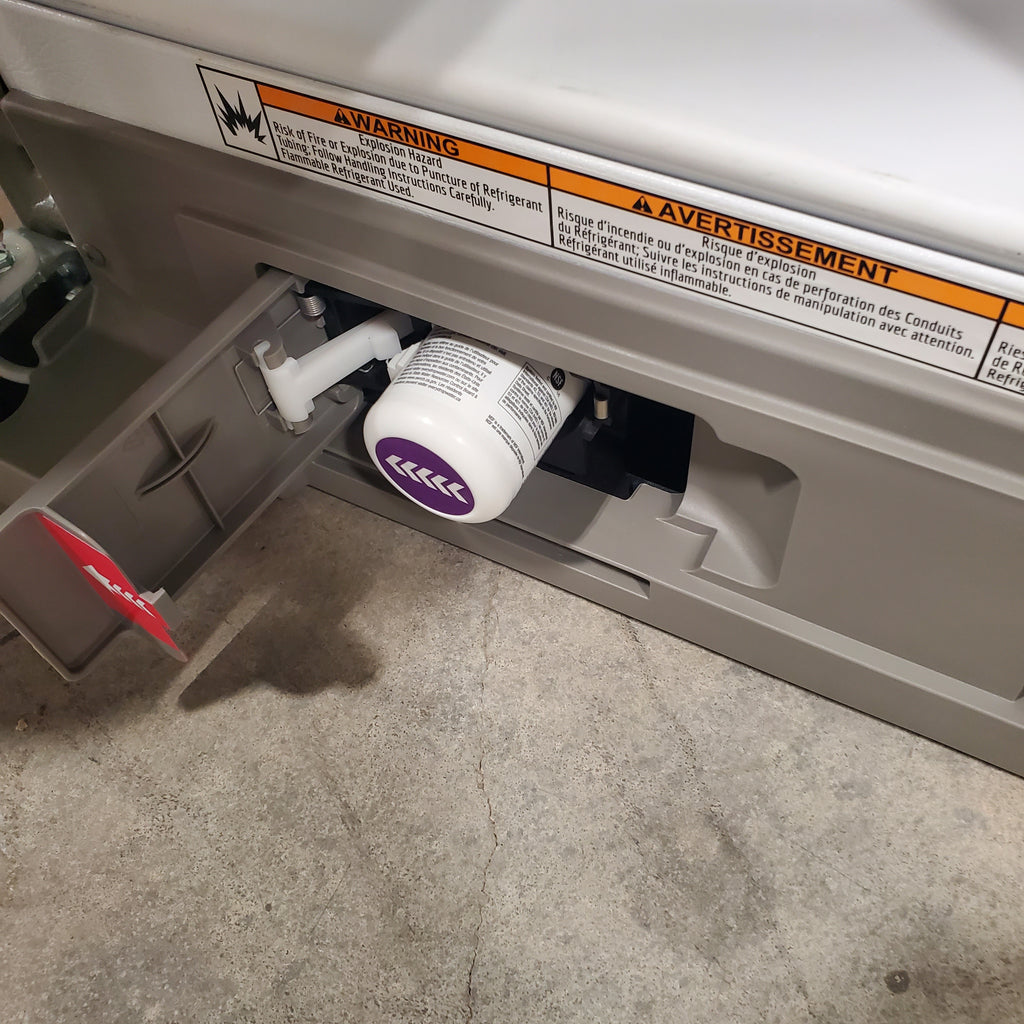 Pictures of Fingerprint-Resistant Stainless Steel Whirlpool 24.5 cu. ft. Side by Side Refrigerator with In Door Ice and Water Dispenser WRS325SDHZ - Scratch & Dent - Minor - Neu Appliance Outlet - Discount Appliance Outlet in Austin, Tx