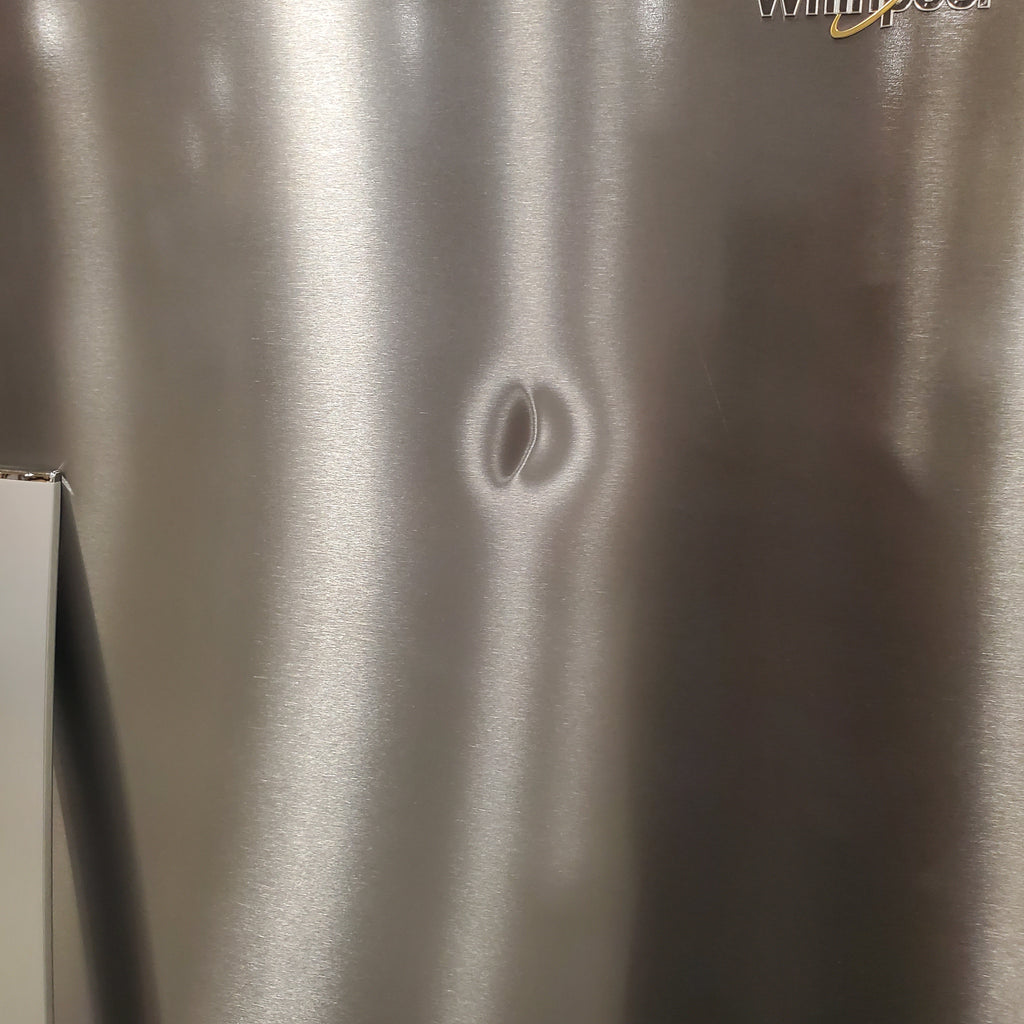 Pictures of Fingerprint-Resistant Stainless Steel Whirlpool 24.5 cu. ft. Side by Side Refrigerator with In Door Ice and Water Dispenser WRS325SDHZ - Scratch & Dent - Minor - Neu Appliance Outlet - Discount Appliance Outlet in Austin, Tx