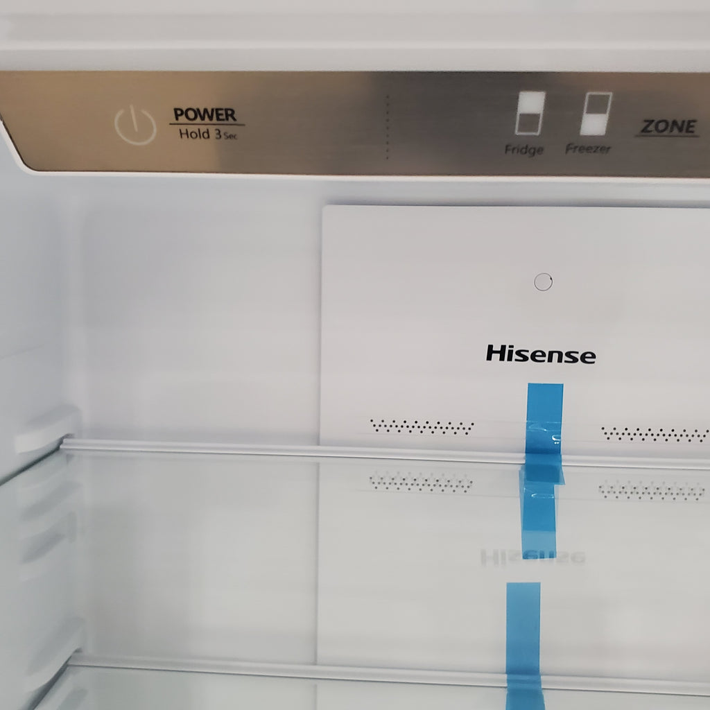 Pictures of Hisense Black Metallic Steel 17.2 cu. ft. Refrigerator with Bottom Mount Freezer HRB171N6ABE - Open Box - Neu Appliance Outlet - Discount Appliance Outlet in Austin, Tx