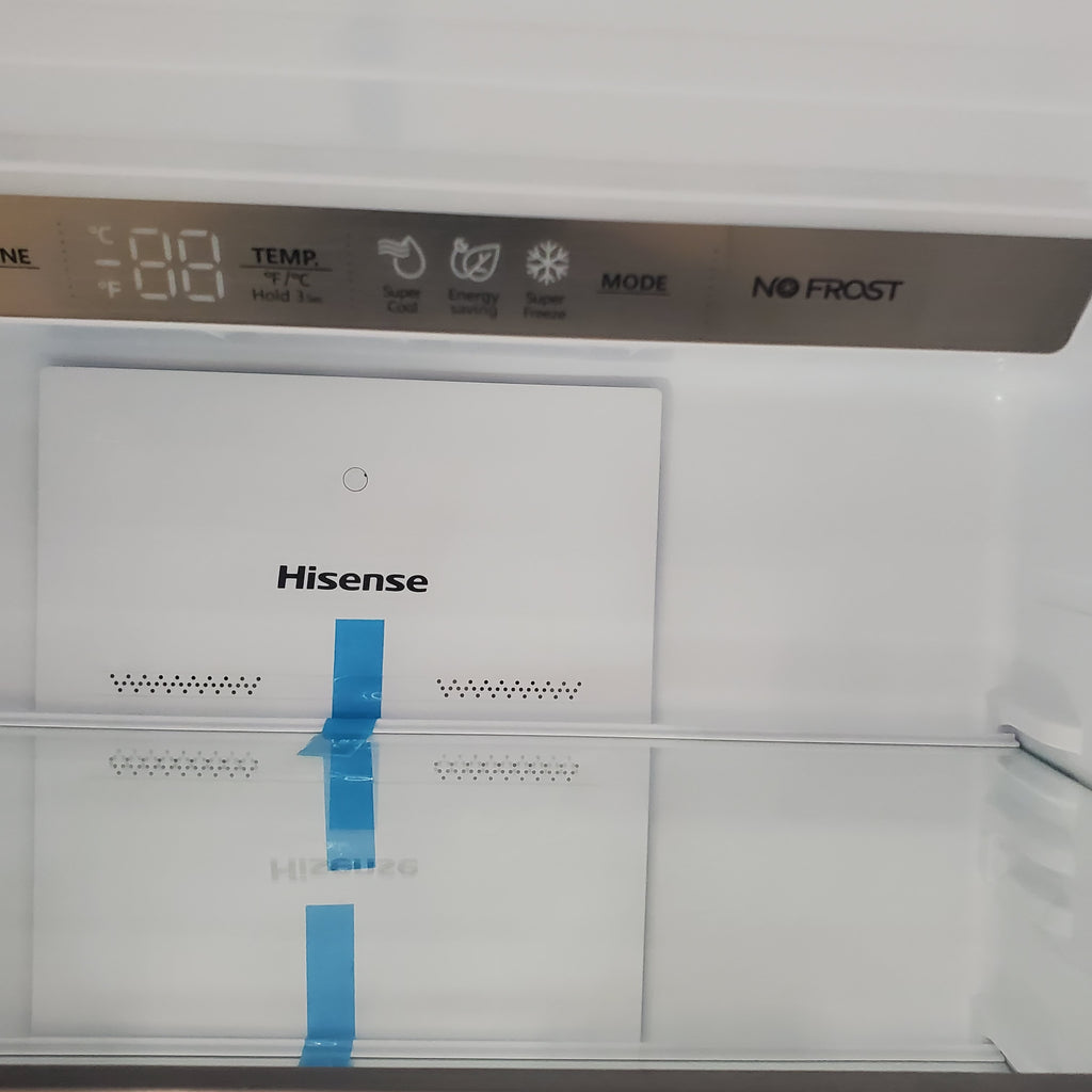 Pictures of Hisense Black Metallic Steel 17.2 cu. ft. Refrigerator with Bottom Mount Freezer HRB171N6ABE - Open Box - Neu Appliance Outlet - Discount Appliance Outlet in Austin, Tx