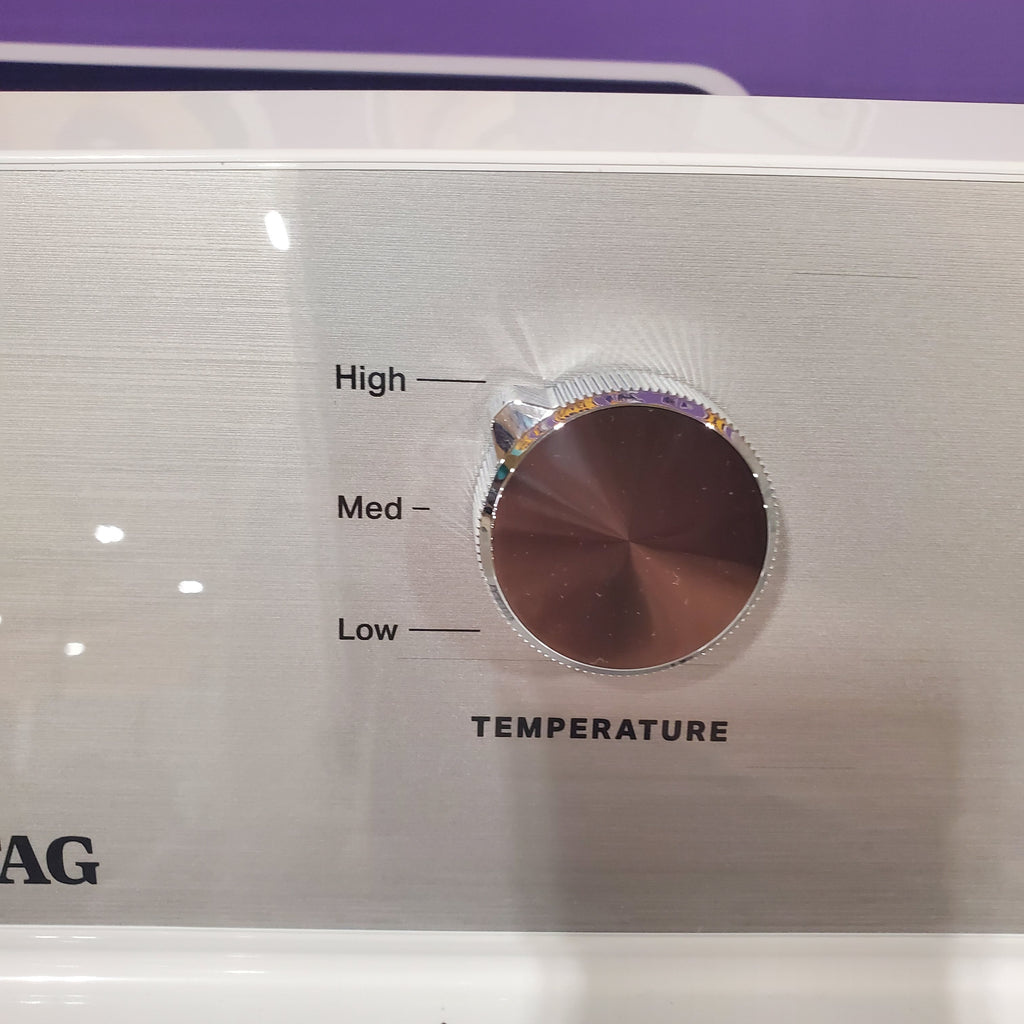 Pictures of Maytag 7.0 cu. ft. Electric Dryer with Reversible Door and Advanced Moisture Sensing MED4500MW - Scratch & Dent - Minor - Neu Appliance Outlet - Discount Appliance Outlet in Austin, Tx