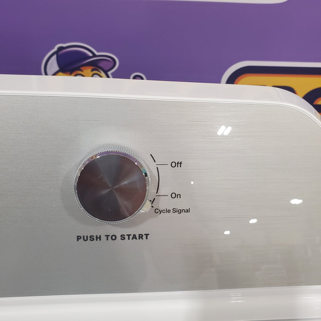 Pictures of Maytag 7.0 cu. ft. Electric Dryer with Reversible Door and Advanced Moisture Sensing MED4500MW - Scratch & Dent - Minor - Neu Appliance Outlet - Discount Appliance Outlet in Austin, Tx