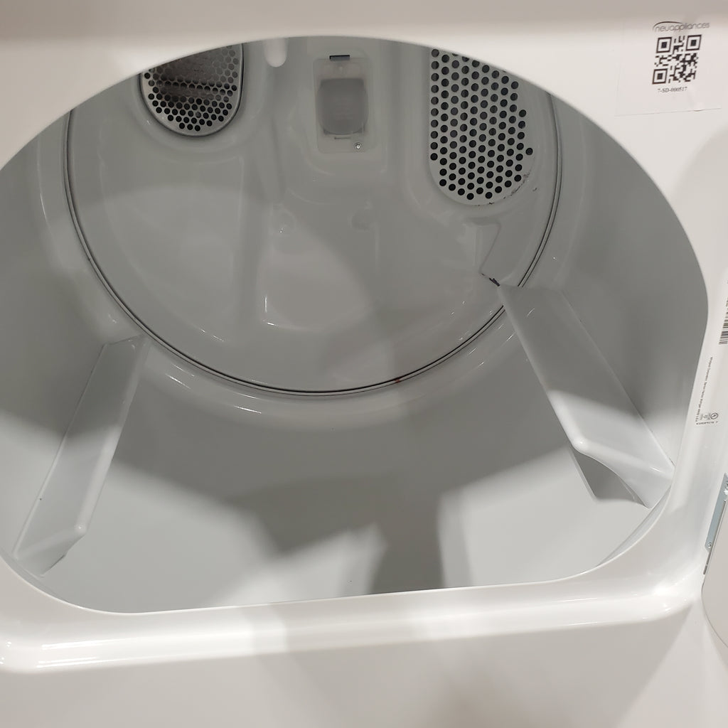 Pictures of Maytag 7.0 cu. ft. Electric Dryer with Reversible Door and Advanced Moisture Sensing MED4500MW - Scratch & Dent - Minor - Neu Appliance Outlet - Discount Appliance Outlet in Austin, Tx