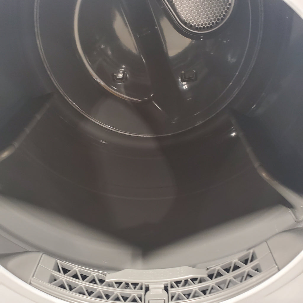 Pictures of White Samsung 7.5 cu. ft. Front Load Electric Dryer with Smart Care DVE45T6000W - Scratch and Dent - Minor - Neu Appliance Outlet - Discount Appliance Outlet in Austin, Tx