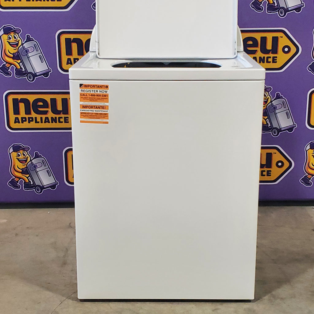 Pictures of HE Whirlpool 3.5 cu. ft. Top Load Washing Machine with Deep Water Wash WTW4816FW and 7 cu. ft. Electric Dryer with AutoDry WED4815EW- Scratch & Dent - Minor - Neu Appliance Outlet - Discount Appliance Outlet in Austin, Tx