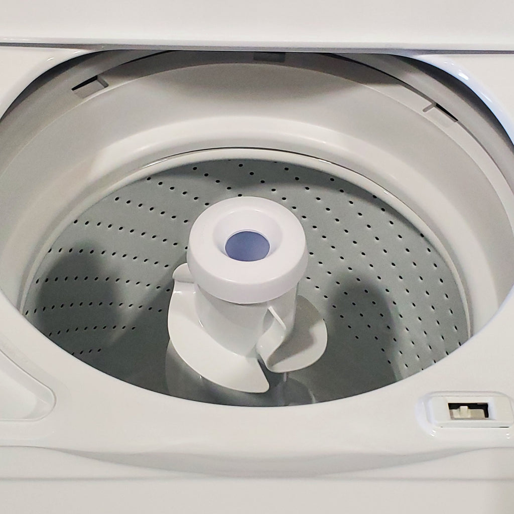 Pictures of HE Whirlpool 3.5 cu. ft. Top Load Washing Machine with Deep Water Wash WTW4816FW and 7 cu. ft. Electric Dryer with AutoDry WED4815EW- Scratch & Dent - Minor - Neu Appliance Outlet - Discount Appliance Outlet in Austin, Tx