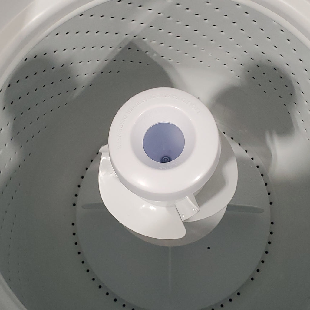 Pictures of HE Whirlpool 3.5 cu. ft. Top Load Washing Machine with Deep Water Wash WTW4816FW and 7 cu. ft. Electric Dryer with AutoDry WED4815EW- Scratch & Dent - Minor - Neu Appliance Outlet - Discount Appliance Outlet in Austin, Tx