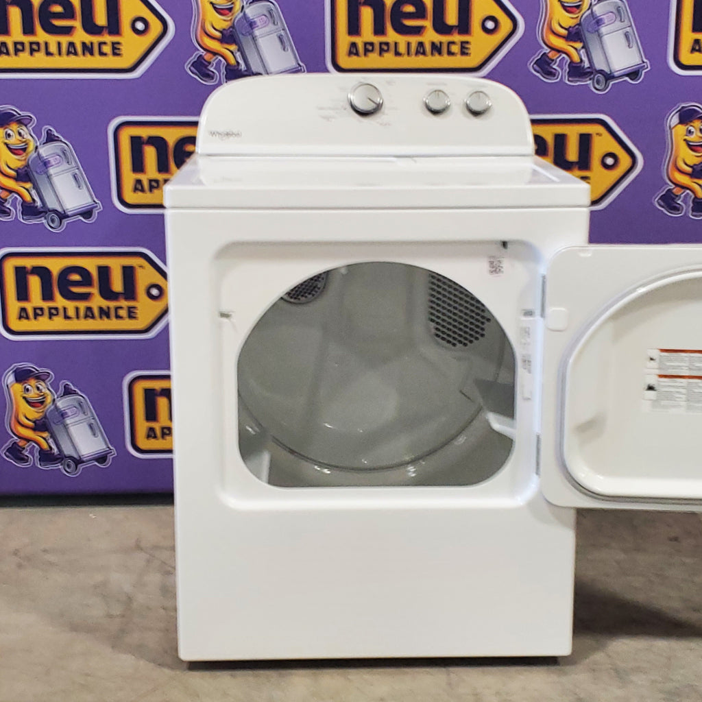 Pictures of HE Whirlpool 3.5 cu. ft. Top Load Washing Machine with Deep Water Wash WTW4816FW and 7 cu. ft. Electric Dryer with AutoDry WED4815EW- Scratch & Dent - Minor - Neu Appliance Outlet - Discount Appliance Outlet in Austin, Tx