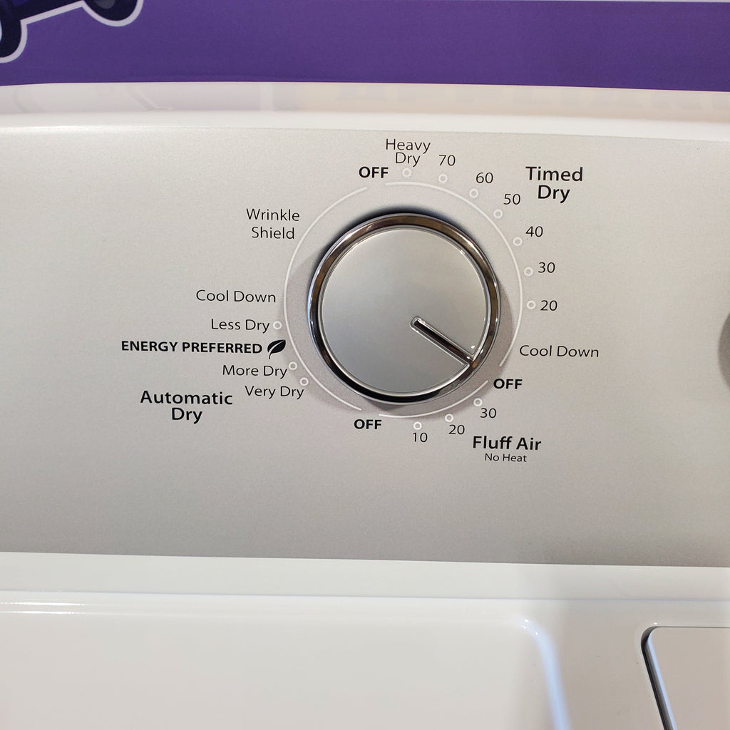 Pictures of HE Whirlpool 3.5 cu. ft. Top Load Washing Machine with Deep Water Wash WTW4816FW and 7 cu. ft. Electric Dryer with AutoDry WED4815EW- Scratch & Dent - Minor - Neu Appliance Outlet - Discount Appliance Outlet in Austin, Tx