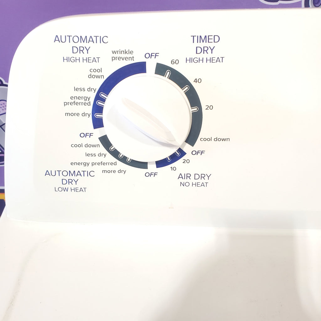 Pictures of Amana 3.8 cu. ft. Top Load Washing Machine with Deep Water Wash Option NTW4519JW and Amana 6.5 cu. ft. Electric Dryer with Automatic Cycles NED4655EW - Scratch & Dent - Minor - Neu Appliance Outlet - Discount Appliance Outlet in Austin, Tx