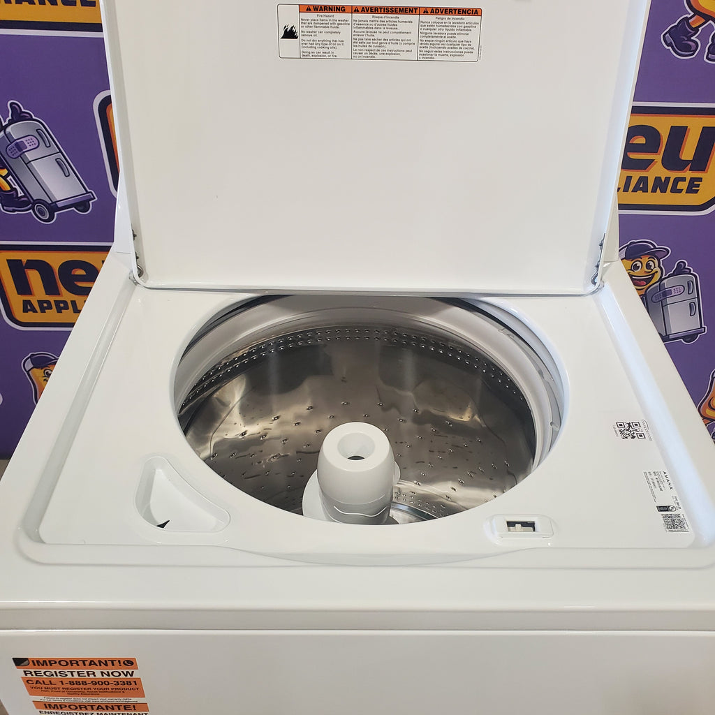 Pictures of Amana 3.8 cu. ft. Top Load Washing Machine with Deep Water Wash Option NTW4519JW - Scratch & Dent - Minor - Neu Appliance Outlet - Discount Appliance Outlet in Austin, Tx
