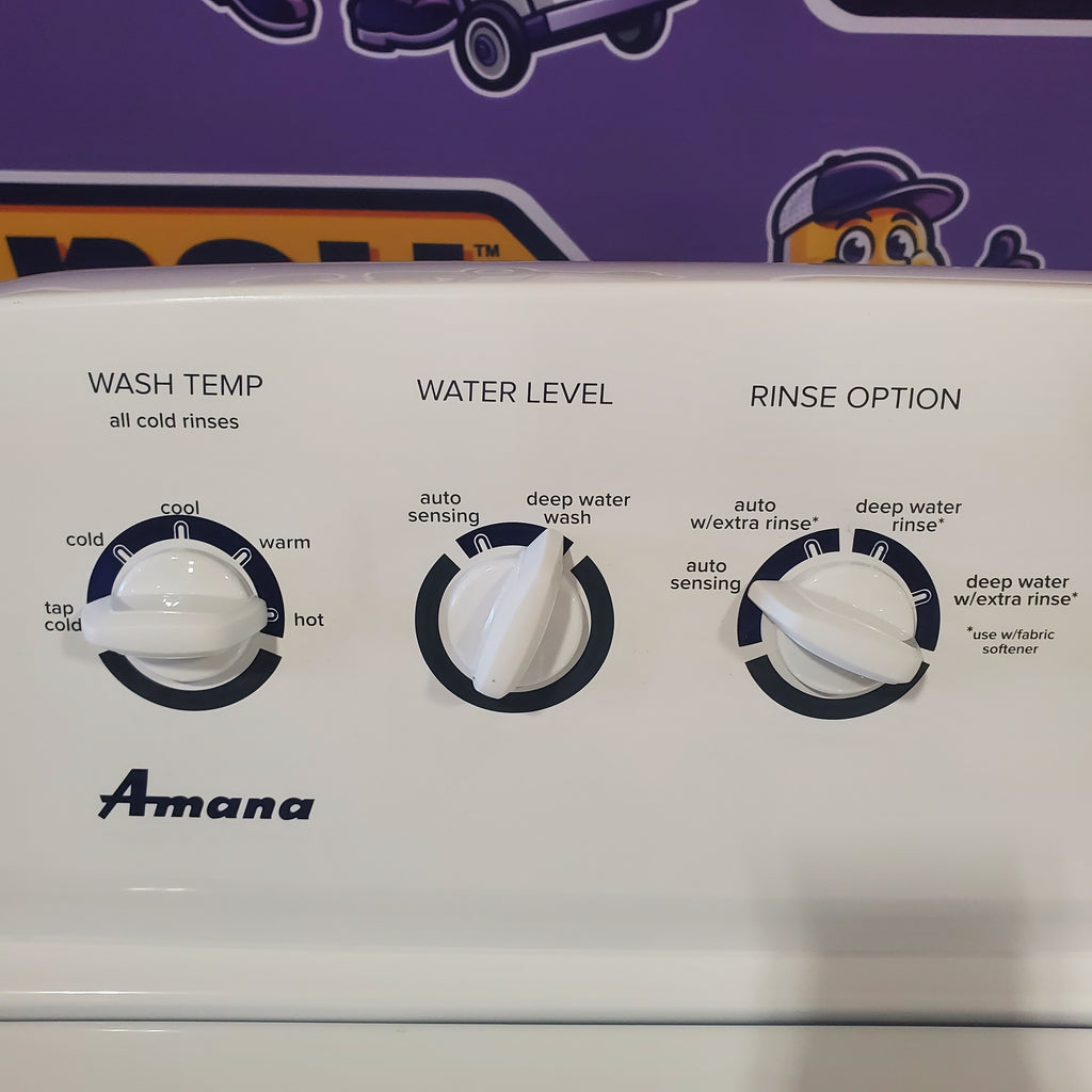 Pictures of Amana 3.8 cu. ft. Top Load Washing Machine with Deep Water Wash Option NTW4519JW - Scratch & Dent - Minor - Neu Appliance Outlet - Discount Appliance Outlet in Austin, Tx