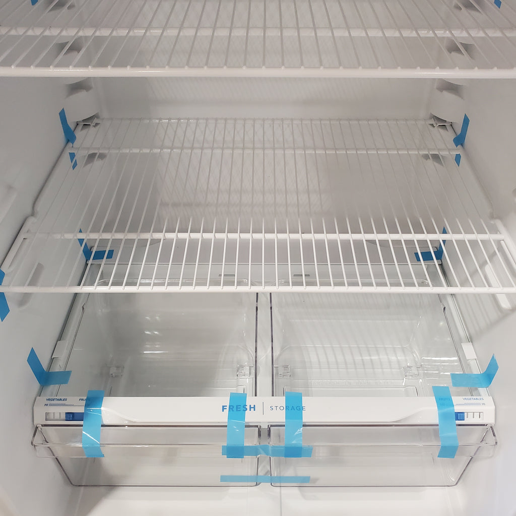 Pictures of 30" Wide Black Frigidaire 18.3 cu. ft. Top Freezer Refrigerator with Garage-Ready Design - Open Box - Neu Appliance Outlet - Discount Appliance Outlet in Austin, Tx