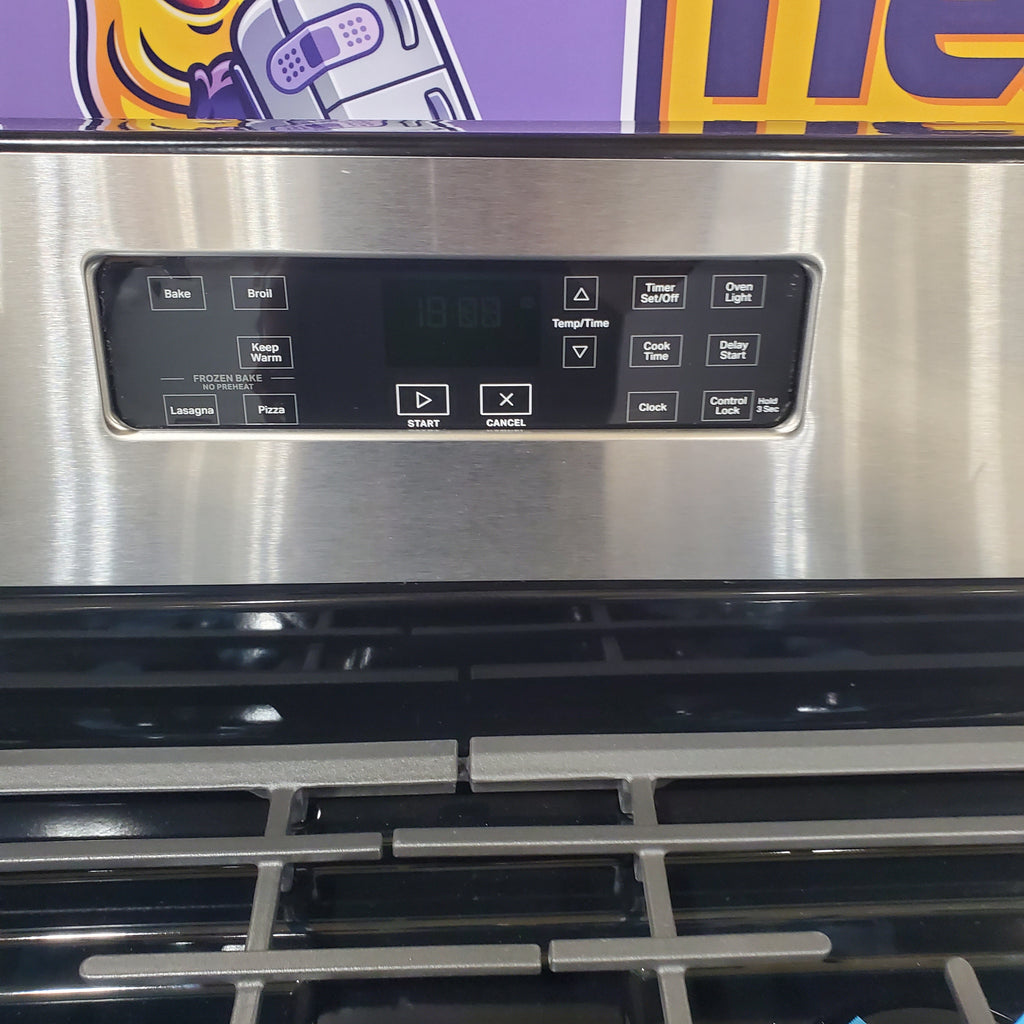 Pictures of Whirlpool Stainless 5.1 Cu. Ft. Freestanding Gas Range with Broiler Drawer and Two Speed Heat Burners WFG320M0MS - Certified Refurbished - Neu Appliance Outlet - Discount Appliance Outlet in Austin, Tx