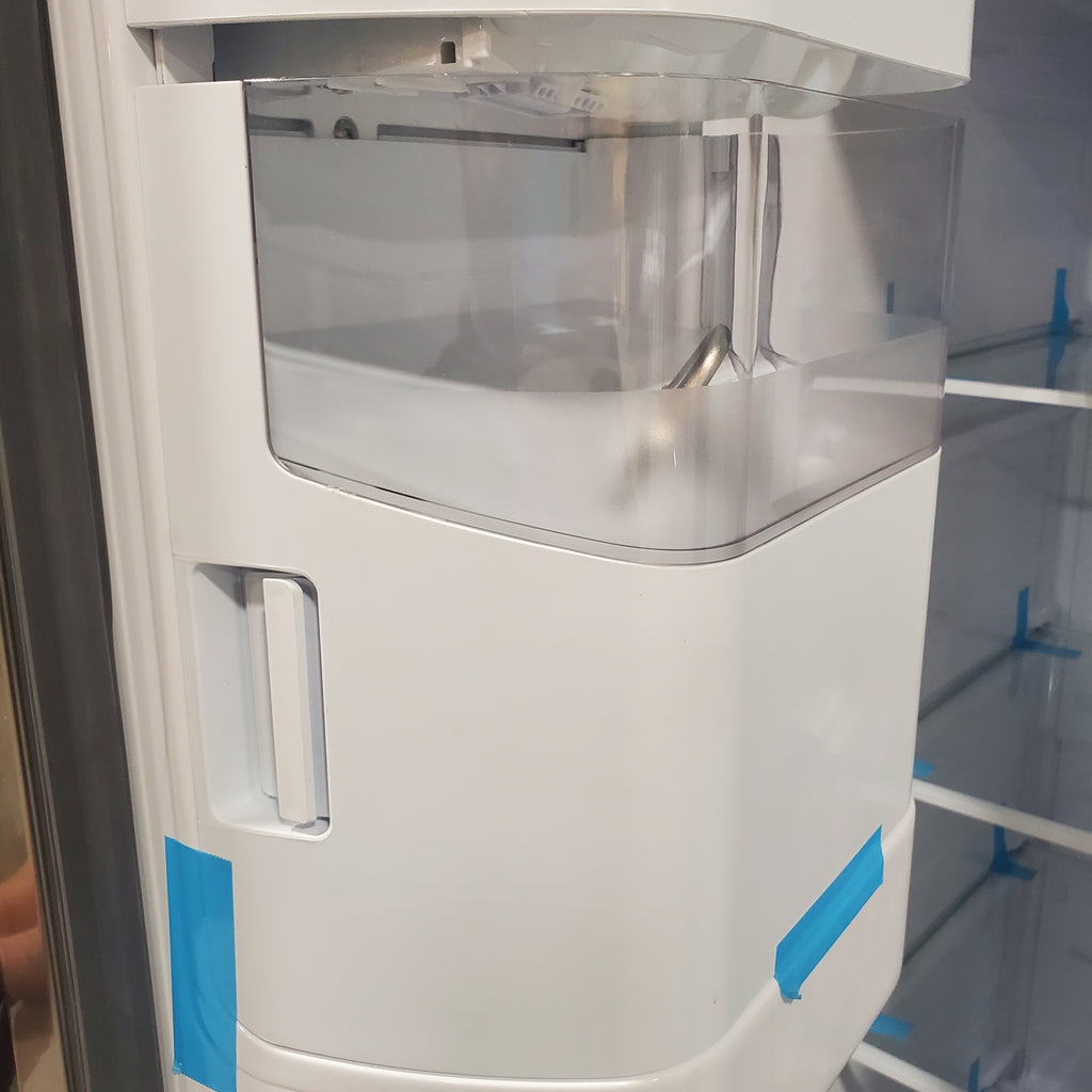 Pictures of Fingerprint Resistant Stainless Steel ENERGY STAR Samsung 27.4 cu. ft. Side by Side Refrigerator with Exterior Water and Ice Dispenser RS27T5200SR - Scratch & Dent - Minor - Neu Appliance Outlet - Discount Appliance Outlet in Austin, Tx