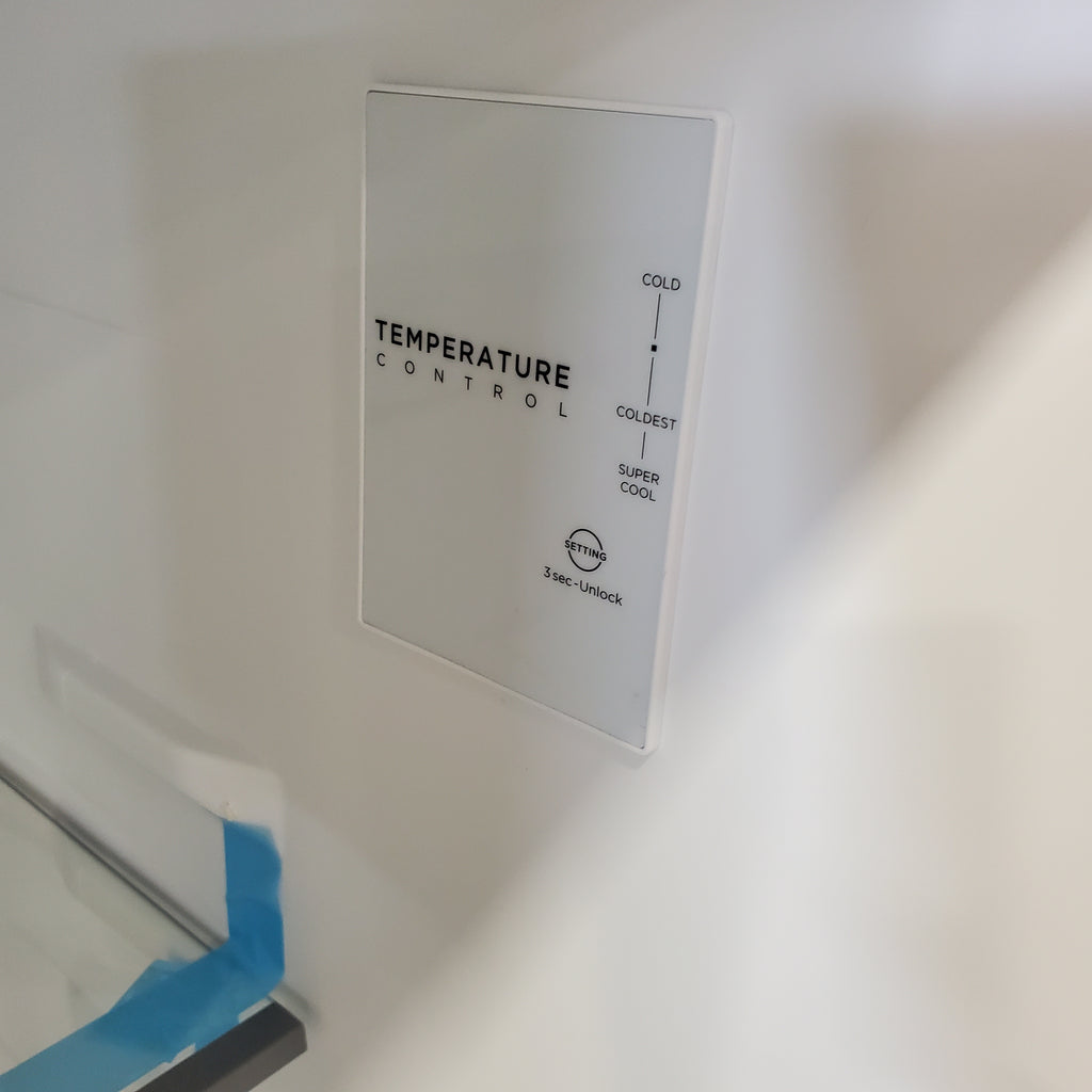 Pictures of Black ENERGY STAR Midea 18.1 cu. ft. Top Freezer Refrigerator with Reversible Door MRT18D3BBB - Scratch & Dent - Minor - Neu Appliance Outlet - Discount Appliance Outlet in Austin, Tx