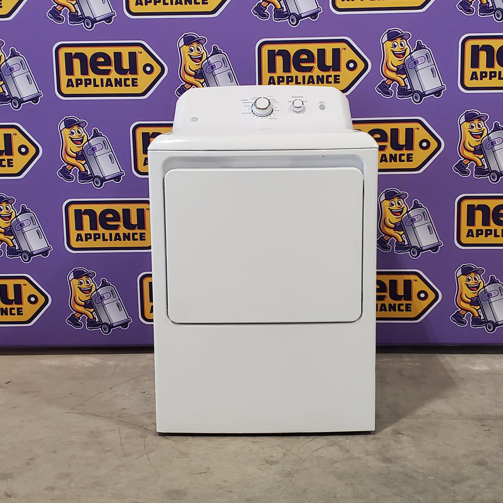Pictures of Neu Select GE High Capacity Agitator Washer & Electric Dryer Set: 4.2 cu. ft. High Capacity Agitator Washer With Extra Water Cycle / Option & 7.2 cu. ft. Electric 220v Dryer With Auto Sensor Dry - Certified Refurbished - Neu Appliance Outlet - Discount Appliance Outlet in Austin, Tx