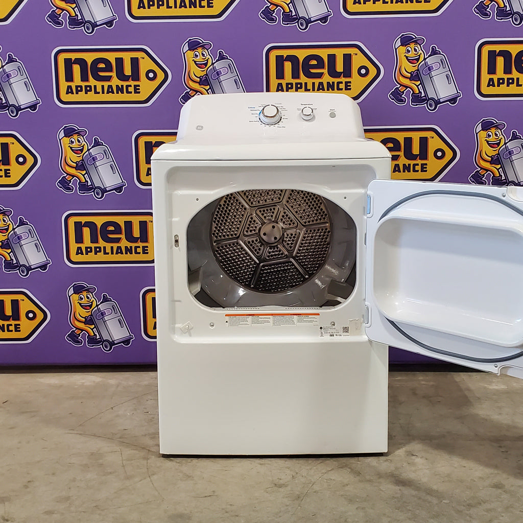 Pictures of Neu Select GE High Capacity Agitator Washer & Electric Dryer Set: 4.2 cu. ft. High Capacity Agitator Washer With Extra Water Cycle / Option & 7.2 cu. ft. Electric 220v Dryer With Auto Sensor Dry - Certified Refurbished - Neu Appliance Outlet - Discount Appliance Outlet in Austin, Tx