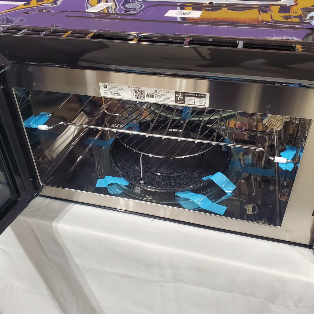GE Profile™ 1.7 Cu. Ft. Convection Over-the-Range Microwave Oven 5SD216 - PVM9179SRSS - Scratch & Dent (Minor)
