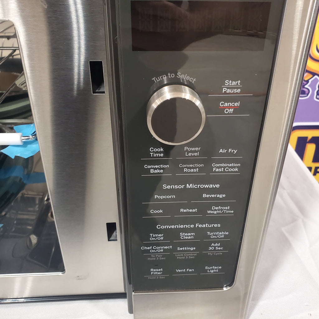 GE Profile™ 1.7 Cu. Ft. Convection Over-the-Range Microwave Oven 5SD216 - PVM9179SRSS - Scratch & Dent (Minor)