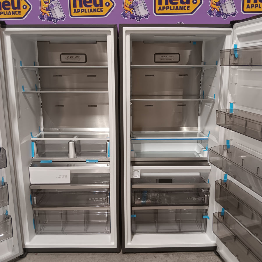 Frigidaire Professional 19 Cu. Ft. Single-Door Refrigerator in Stainless Steel FPRU19F8WF - Scratch & Dent (Minor) and Frigidaire Professional 19 Cu. Ft. Single-Door Freezer FPFU19F8WF - Scratch & Dent (Moderate)