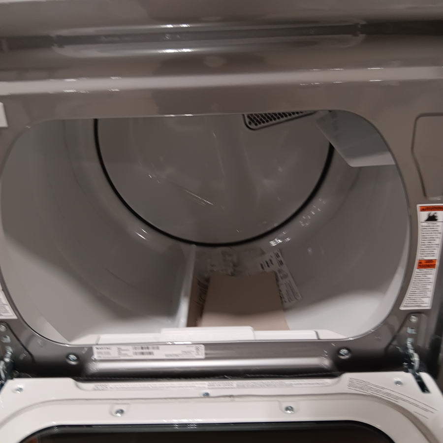 Maytag 5.2 cu. ft. Pet Pro Top Load Washer in Midnight Steel with Agitator, Extra Power and Sanitize Cycle with Oxi MTW7205RF - Open Box and Maytag 7.4 cu. ft. Smart Top Load Electric Dryer with Extra Power 16271 - MED6230HC - New in Box