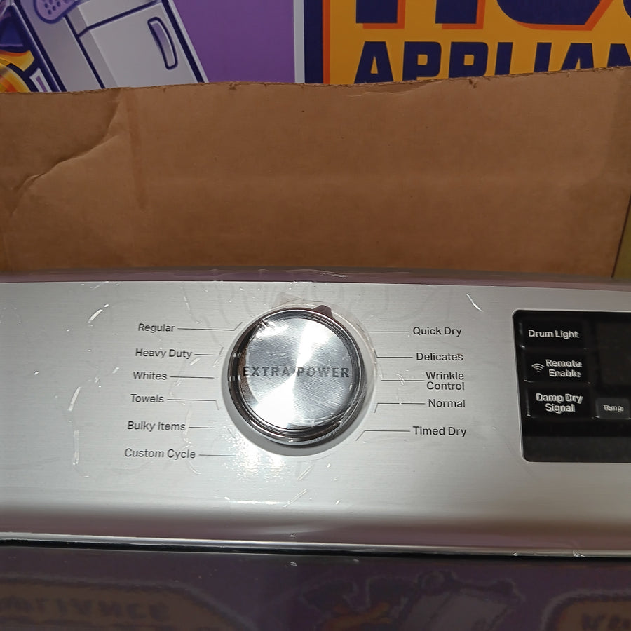 Maytag 5.2 cu. ft. Pet Pro Top Load Washer in Midnight Steel with Agitator, Extra Power and Sanitize Cycle with Oxi MTW7205RF - Open Box and Maytag 7.4 cu. ft. Smart Top Load Electric Dryer with Extra Power 16271 - MED6230HC - New in Box