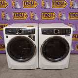 Electrolux 4.5 Cu.Ft. Stackable Front Load Washer with Steam and SmartBoost Wash System ELFW7637AW - Open Box and Electrolux 8.0 cu. ft. Front Load Electric Dryer with Perfect Steam ELFE7637AW - Open Box