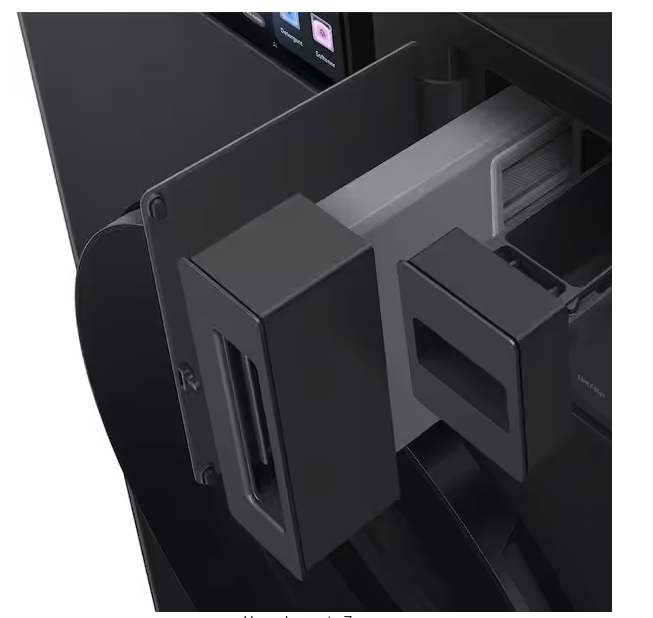 Samsung 5.3 cu. ft. Bespoke AI Laundry Vented Combo™ All-in-One Ultra Capacity Washer and Electric Dryer with AI Home in Dark Steel 22133SD185 - WD90F53AVS - Open Box