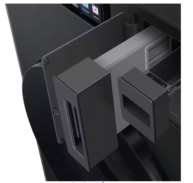 Pictures of Samsung 5.3 cu. ft. Bespoke AI Laundry Vented Combo™ All-in-One Ultra Capacity Washer and Electric Dryer with AI Home in Dark Steel WD90F53AVS - Open Box - Neu Appliance Outlet - Discount Appliance Outlet in Austin, Tx