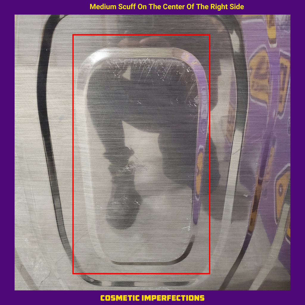 Pictures of Samsung 5.1 cu. ft. Smart Top Load Washer with ActiveWave™ Agitator and Super Speed Wash in Brushed Black 1CR0447 - WA51A5505AV - Certified Refurbished - Neu Appliance Outlet - Discount Appliance Outlet in Austin, Tx