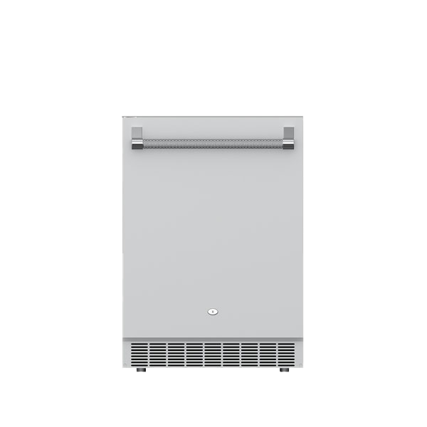 Hestan Aspire 24-inch, 5.6 cu. ft. Outdoor Refrigerator with Door Lock, Automatic Defrost, LED Interior Lighting and Adjustable Leveling Legs ERS24 - Scratch & Dent (Moderate)