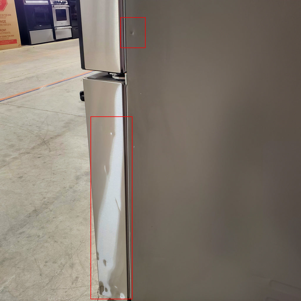 LG 26 cu. ft. Smart InstaView® Counter-Depth MAX™ French Door Refrigerator 17SD118 - LRFOC2606S - Scratch & Dent (Minor)