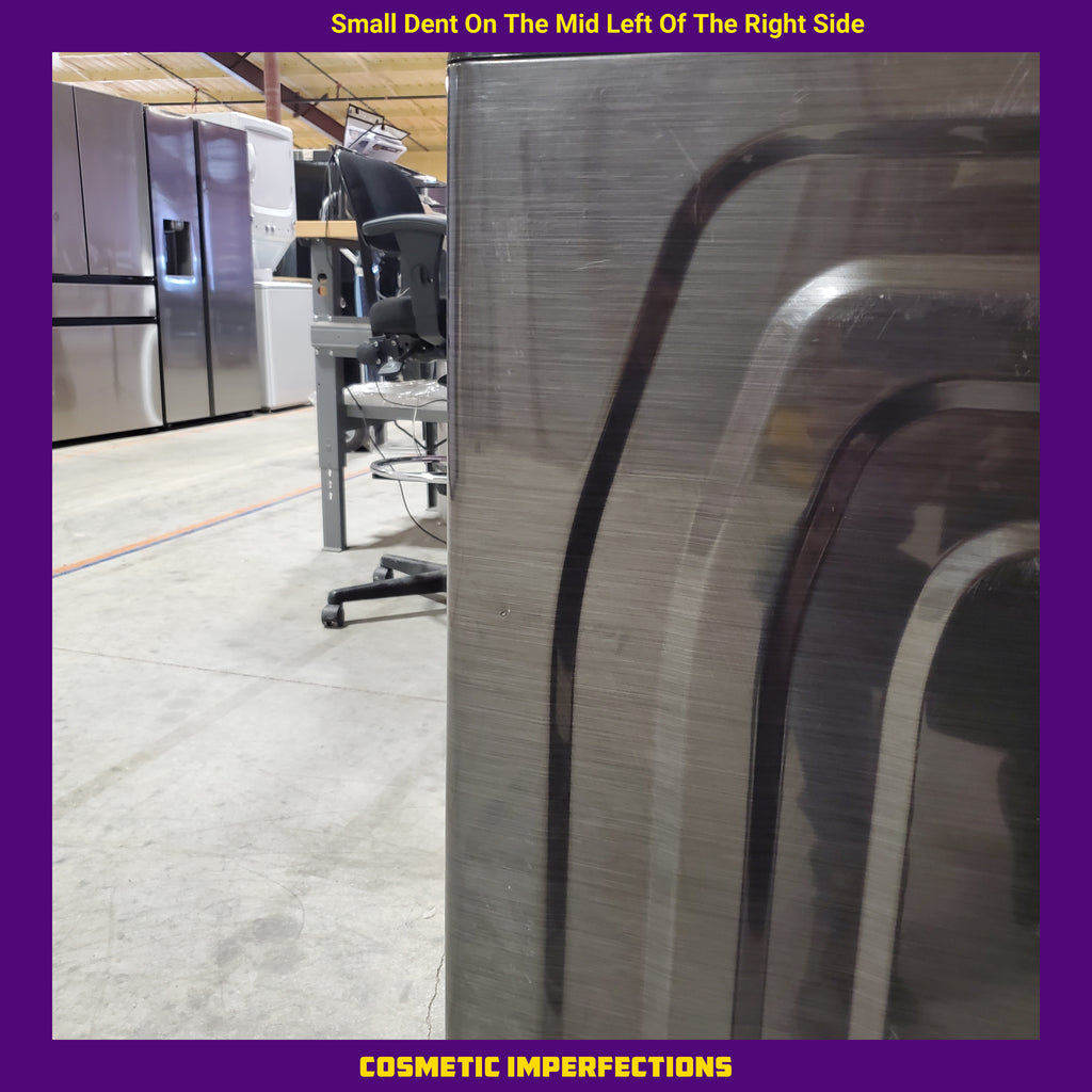 Pictures of Samsung 5.1 cu. ft. Smart Top Load Washer with ActiveWave™ Agitator and Super Speed Wash in Brushed Black 1CR0447 - WA51A5505AV - Certified Refurbished - Neu Appliance Outlet - Discount Appliance Outlet in Austin, Tx