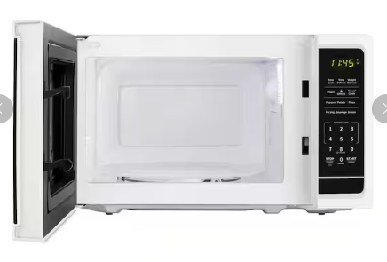 Vissani 0.7 cu. ft. 700-Watt Countertop Microwave in White EM720C2KHWCL - Open Box